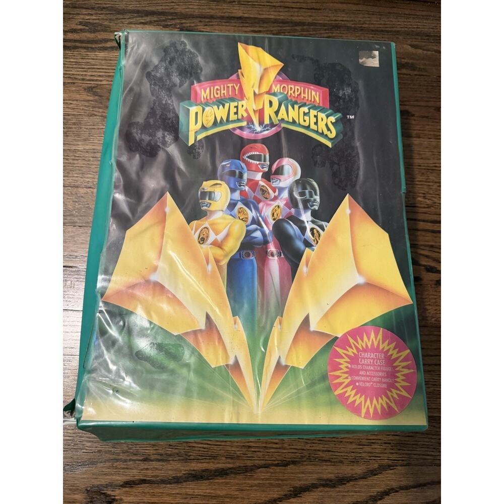 Mighty Morphin Power Rangers Character Carry Case Saban Entertainment 1994